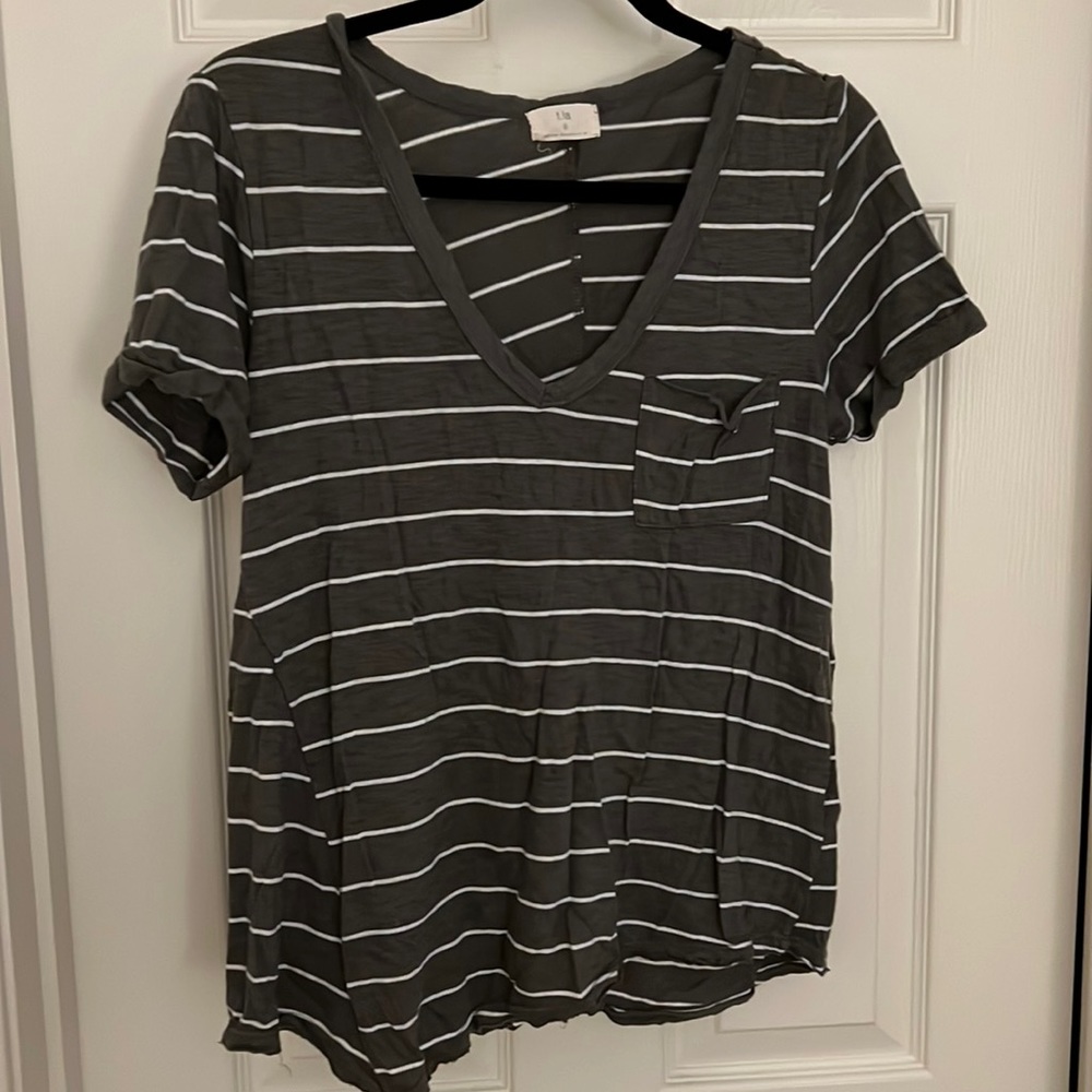 T.la Striped Tshirt